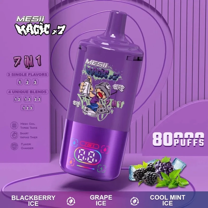 Mesii MAGIC X7 Vape 80k caladas