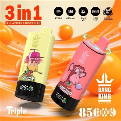 Bang King Vape 85K 3 en 1 bocanadas