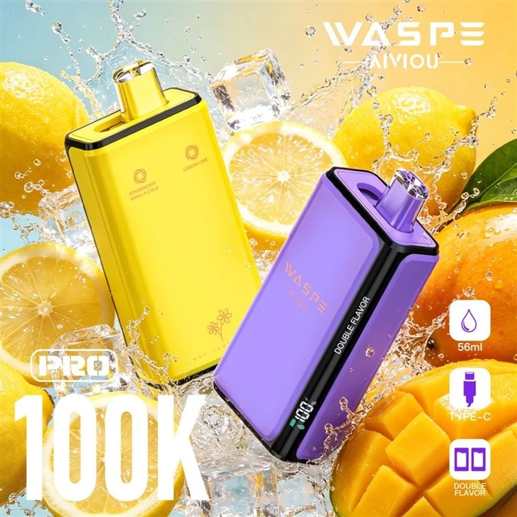 Waspe Vape 100k puff 2 in 1 pro
